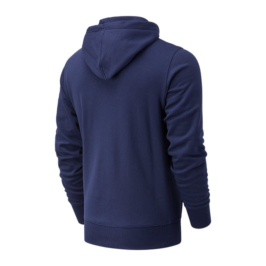 New Balance Navy Man's Hoodie-MT03910