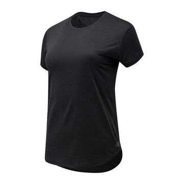 New Balance Black Woman's Tshirt-WT11452