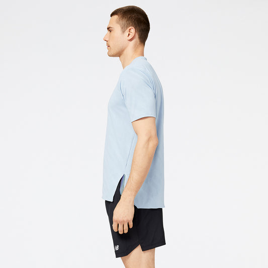 New Balance Blue Man's Tshirt-MT23281