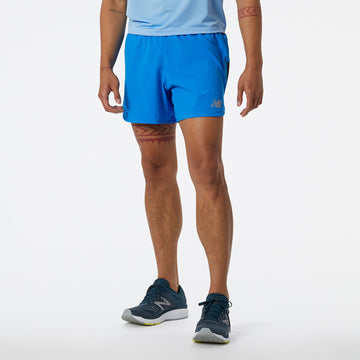 New Balance Blue Man's Shorts-MS21268