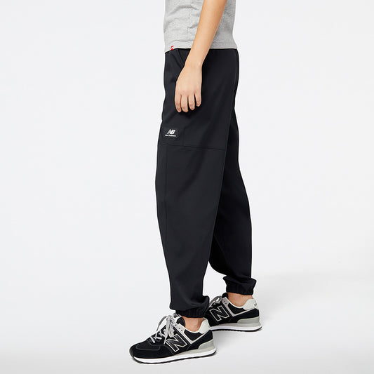 New Balance Black Woman's Trackpant-WP23506