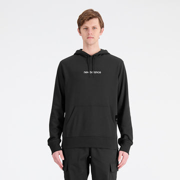 New Balance Black Man's Hoodie-MT33564
