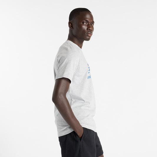 New Balance Grey Man's Tshirt-MT51503