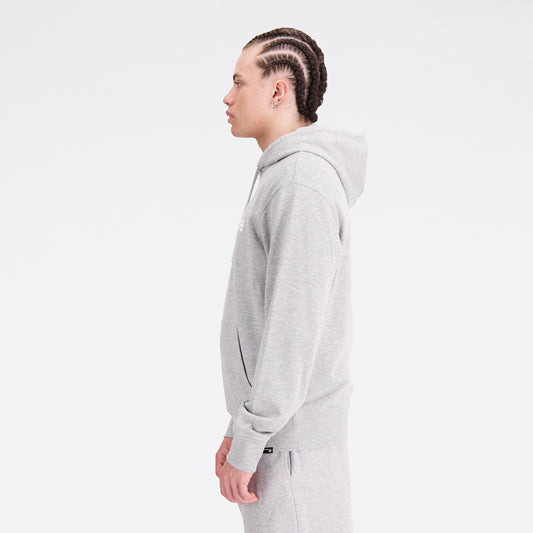 New Balance Grey Man's Hoodie-MT33526