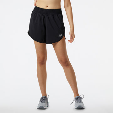 New Balance Black Woman's Shorts-WS23228