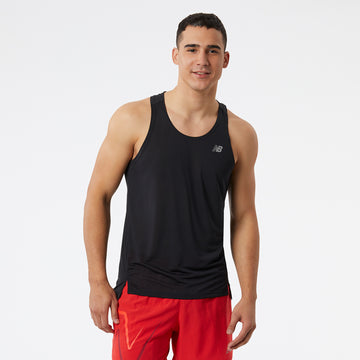 New Balance Black Man's Tshirt-MT23220