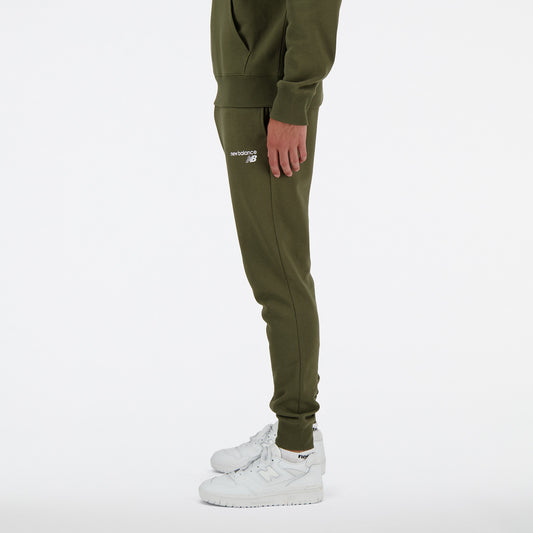 New Balance Olive Man's Trackpant-MP03904