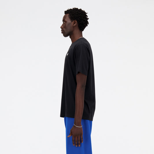 New Balance Black Man's Tshirt-MT41509