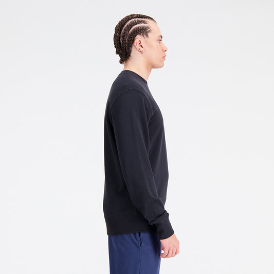 New Balance Black Man's Sweatshirt-MT33535