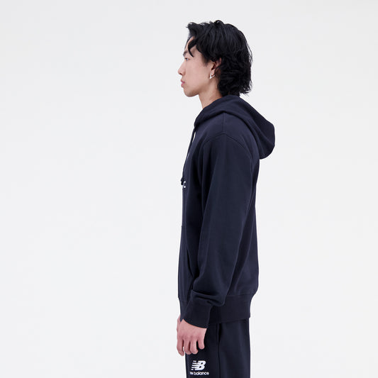 New Balance Black Man's Hoodie-MT31537