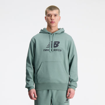 New Balance Green Man's Hoodie-MT31537