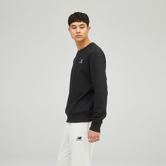 New Balance Black Man's Sweatshirt-UT21501