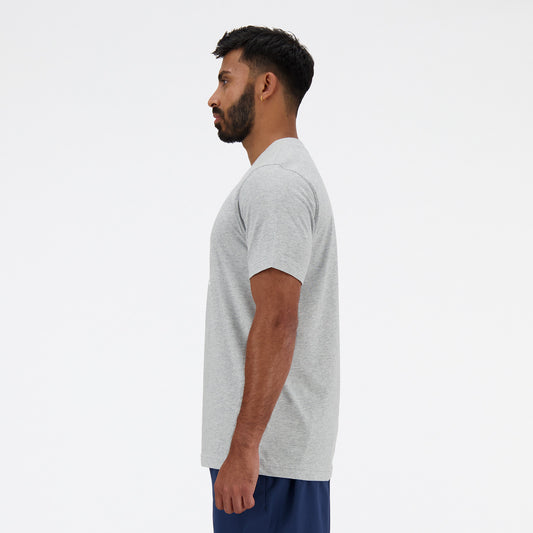 New Balance Grey Man's Tshirt-MT41907