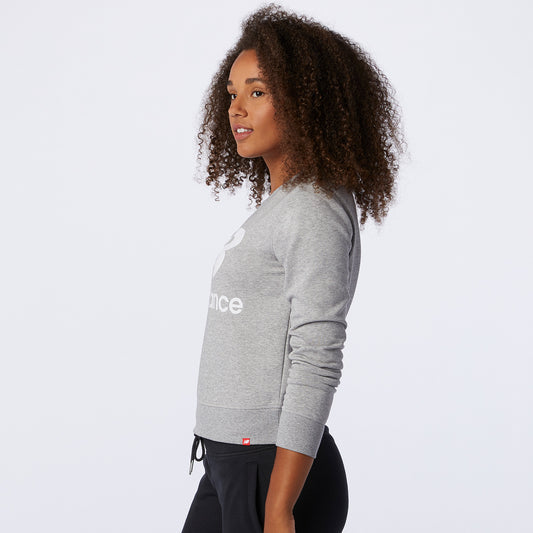 New Balance Grey Woman's Tshirt-WT03551