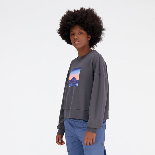 New Balance Black Woman's Tshirt-WT31506