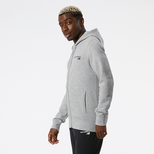 New Balance Grey Man's Jacket-MJ03907