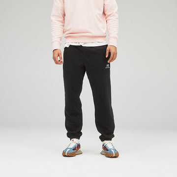 New Balance Black Man's Trackpant-UP21500