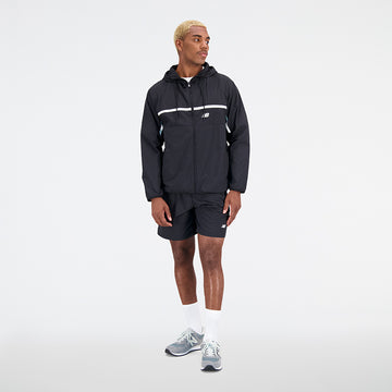 New Balance Black Man's Hoodie-MJ31500