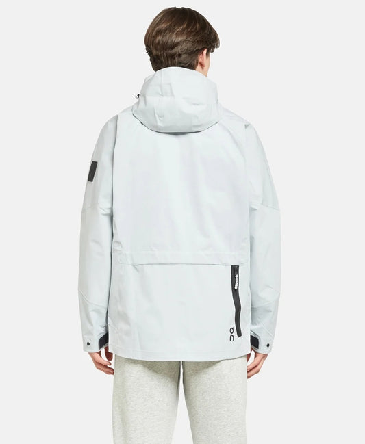 ON Men Grey Polymide Jacket Jacket