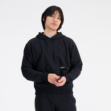 New Balance Black Man's Hoodie-MT33540