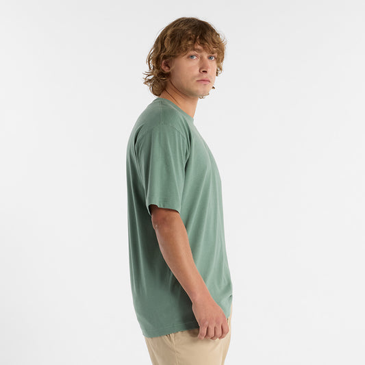 New Balance Olive Man's Tshirt-MT41509