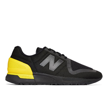 New Balance Men 247 Black/Yellow Sneakers(MS247LA3)