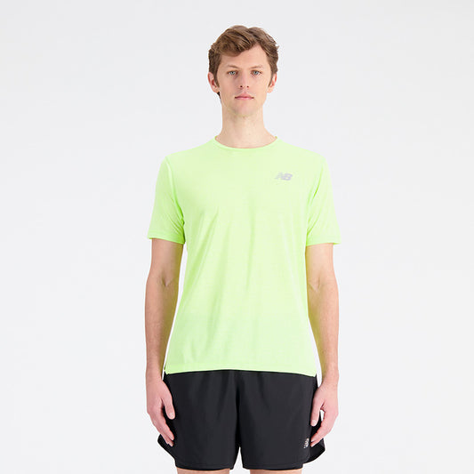 New Balance Men's Neon Green T-shirt