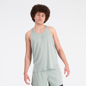 New Balance Men's Juniper Heather Tanks