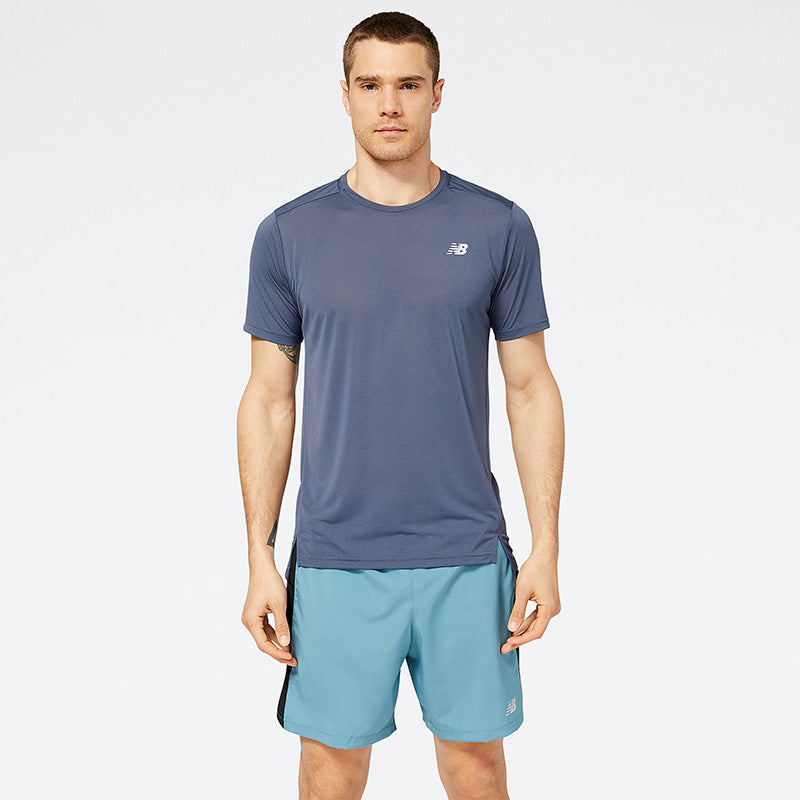 New Balance Men's Navy Blue T-shirt