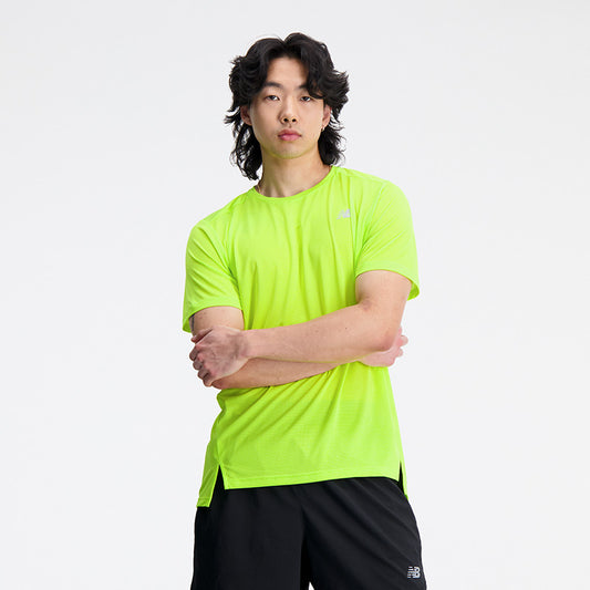 New Balance Men's Neon Green T-shirt