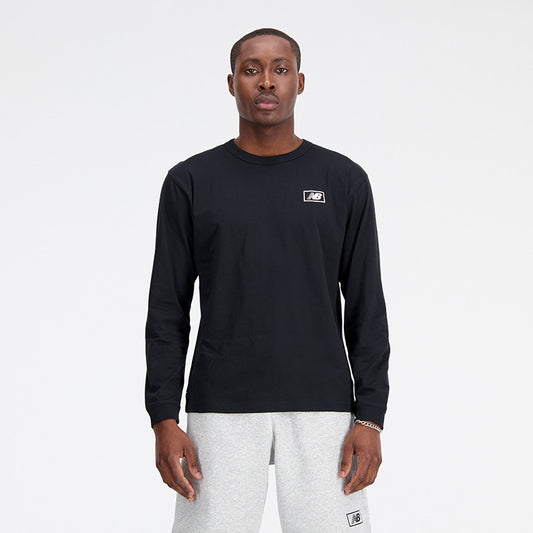 New Balance Men's Black L/S Top