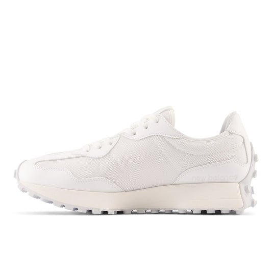 New Balance Unisex 327 White Sneakers(U327WHT)