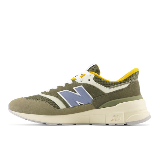 New Balance Unisex 997R Covert Green Sneakers(U997RBB)