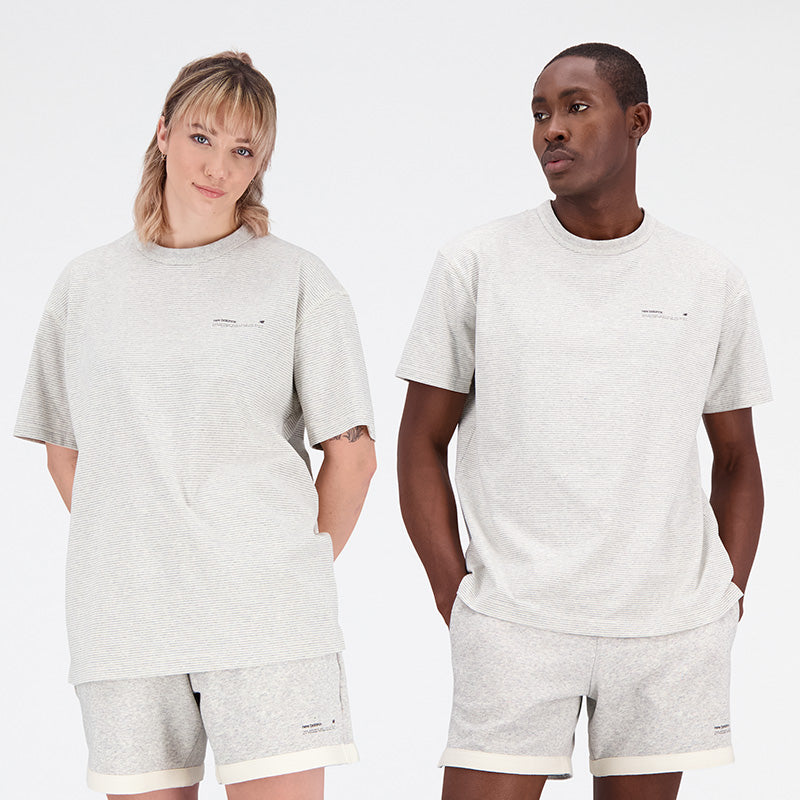 New Balance Unisex Cream T-Shirt