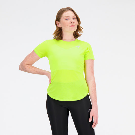 New Balance Women's Neon Green T-shirt