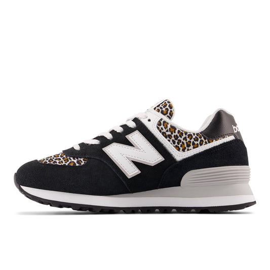 New Balance Women 574 Black Sneakers